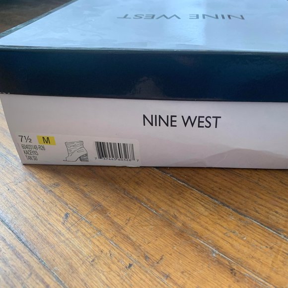 Tan Suede Open Toe Ankle bootie - Picture 5 of 5